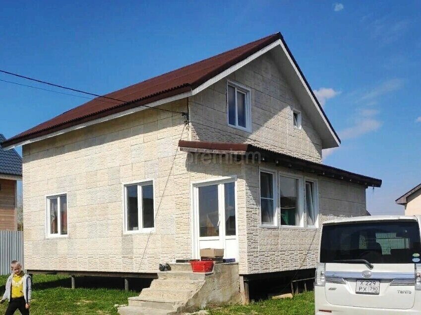 Дом ИЖС 120 кв. м на участке 8 сотки в д. Бехтеево, КП Южный мыс, г/о Домодедово